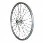 WHEEL FOR MTB- 24" FRONT -ALUMINIUM- SILVER DOUBLE-WALLED -ALUMINIUM HUB -QUICK RELEASE 3660429089849