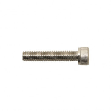 SCREW FOR STEM "COUNTERSUNK" M6x30mm CHROME (SET OF 10)
