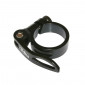 QUICK RELEASE SEATPOST CLAMP -ALUMINIUM BLACK Ø 31,8mm