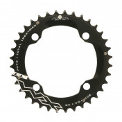 CHAINRING FOR E/BIKE- 36T. Ø104 FOR YAMAHA SYSTEM BLACK MICHE -4 ARMS -ALUMINIUM- 7075 8057013344425