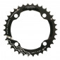 CHAINRING FOR E/BIKE- 34T. Ø104 FOR YAMAHA SYSTEM BLACK MICHE -4 ARMS -ALUMINIUM- 7075 8057013344418