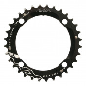 CHAINRING FOR E/BIKE- 32T. Ø104 FOR YAMAHA SYSTEM BLACK MICHE -4 ARMS -ALUMINIUM- 7075 8057013344401