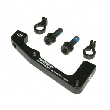 ADAPTATEUR FREIN A DISQUE VTT AVANT SHIMANO DISQUE 203mm ETRIER POST-MOUNT SUR FOURCHE INTERNATIONAL