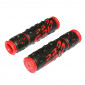 HAND GRIPS FOR MTB- PROGRIP 953 BLACK/RED Ø22mm L122mm Pre-cut for 90 mm (PAIR)