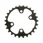 PLATEAU VTT 4BRA D.64 POUR SHIMANO SLX M7000 DOUBLE 26DTS INTERIEUR ORIGINE 11V. 4524667226758