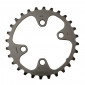 CHAINRING FOR MTB-FOR DOUBLE- 28T. Internal Ø64 SHIMANO SLX M7000 - 11 Speed -4 ARMS- 4524667226765