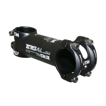 POTENCE ROUTE/VTT ITM ERGAL NOIR REVERSIBLE 31,8 ANGLE 6° L 90mm 134g