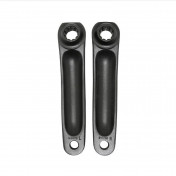 CRANK ARM SET- STRONGLIGHT MAGAN3 170mm BLACK ISIS FOR BOSCH 1,2,4 and BROSE (offset 10mm) 3700223717675