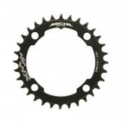 CHAINRING FOR E/BIKE- 4 Arms - SINGLE 32T. Ø104 BLACK - for BROSE MICHE - ALU 7075 8050148695608