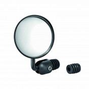 MIRROR FOR BICYCLE /E-scooter -LEFT/RIGHT- NEWTON ADJUSTABLE -ON BAR END FITTING - Ø 7,5 cm 3700948084311