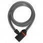 ANTITHEFT FOR BICYCLE - KEY COILED CABLE ZEFAL K-TRAZ C9 HIGH SECURITY Ø 15mm L 1,80M (SUPPLIED WITH 3 KEYS)POSSIBLE DUPLICATE KEY 3420584916011