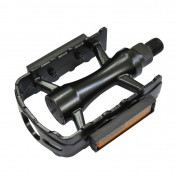 FLAT PEDAL FOR MTB - -ALUMINIUM- -BLACK- 9/16" (PAIR) 3700948084175