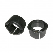 CLAMP -BIKERIBBON FOR ROAD BIKE - FOR NICE FINITION OF YOUR BAR-TAPE - BLACK (PAIR) 8027312002647