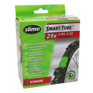 INNER TUBE FOR BICYCLE 29 x 1.75-2.25 SLIME SCHRADER VALVE WITH PUNCTURE SEALANT 0716281507670