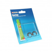 BALL BEARING CAGE 6,350 (1/4”) FOR REAR HUB - WELDTITE WITH GREASE (PAIR) 5013863061816