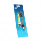 FRONT WHEEL SPINDLE -FOR MTB CHROME WELDTITE Ø 9 x 140mm WITH BALL AND CAGE+GREASE 5013863083115