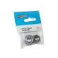 WHEEL NUT FOR BICYCLE - 9X100 (PAIR ON CARD) -WELDTITE-
