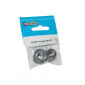 WHEEL NUT FOR BICYCLE - 5/16”x26 (PAIR ON CARD) -WELDTITE-