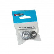 WHEEL NUT FOR BICYCLE - 3/8”x26 (PAIR ON CARD) -WELDTITE- 5013863080367