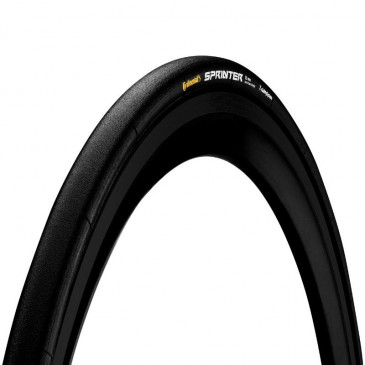 TUBULAR TYRE 700 X 25 CONTINENTAL SPRINTER BLACK/BLACK 295g 180TPI