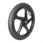 WHEEL - FOR TRAILER 20" - PLASTIC BLACK WITH "ROCKET" HUB - With reflectors 3700948086421