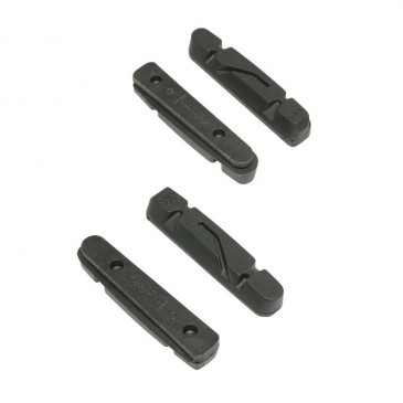 BRAKE PADS-FOR ROAD BIKE- LEGION "SILENT " FOR SHIMANO (2 PAIRS) -AUTOMATIC ALIGNMENT- 3700948088470