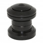 HEADSET-THREADLESS- 1"1/8 P2R STEEL/-ALUMINIUM- CARTRIDGE BEARINGS -BLACK- 3700948040379