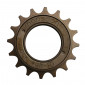 ROUE LIBRE 1V. P2R 16D. BRONZE CHAINE 3.30 ( 1/2"x1/8" CITY/BMX)