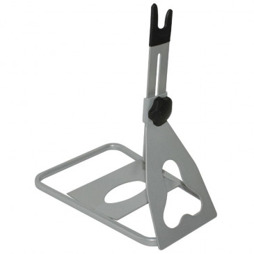 PRESENTOIR/SUPPORT 1 VELO FIXATION REGLABLE SUR ROUE ARRIERE 20 A 29" GRIS 3700948040720
