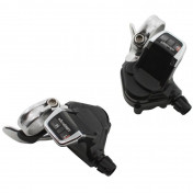 GEAR SHIFTERS SET-FOR ROAD BIKE - P2R FOR FLAT BAR- 10 SPEED PUSH-PULL COMPATIBLE SHIMANO TRIPLE (PAIR) 3700948045008