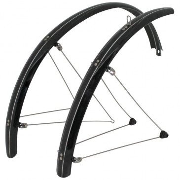 MUDGUARD FOR MTB-ON STAYS- 26'' STRONGLIGHT COUNTRY 54mm -BLACK- Stainless steel rods mounting (COMPLETE SET) 3700223709069