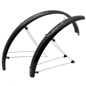 MUDGUARD FOR MTB-ON STAYS- 26" STRONGLIGHT COUNTRY 60mm -BLACK- Stainless steel rods mounting (COMPLETE SET) 3700223709106