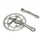 PEDALIER ROUTE STRONGLIGHT 9/10V. IMPACT ARGENT 175mm 52-34 COMPATIBLE 8V. (AXE CARRE 107mm) 3700223706303