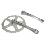 CHAINSET FOR URBAN BIKE- STRONGLIGHT SL55 -ALUMINIUM- -SILVER- 170mm 44T. CHAIN 2.38 (TAPERED SQUARE 115mm) 3700223714568