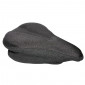 BICYCLE SEAT COVER- P2R FOR ROAD BIKE - BLACK 270X190mm