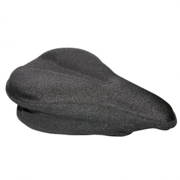 BICYCLE SEAT COVER- P2R FOR ROAD BIKE - BLACK 270X190mm 3700948091685