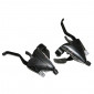 LEVIER/MANETTE VTT PATIN P2R 3 x 7V. NOIR ALU AZERA V-BRAKE COMPATIBLE SHIMANO (PAIRE) 3700948091449