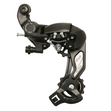 DERAILLEUR VTT ARRIERE P2R 8V. EIGHT CHAPE LONGUE NOIR (COMPATIBLE SHIMANO JUSQU'A 30DTS) (OFFRE SPECIALE) 3700948091463