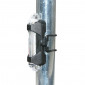 LIGHT SET ON BATTERY - ON HANDLEBAR+SEATPOST+STAYS - 5 LEDS 2 FUNCTIONS (RECHARGABLE ON USB) BLACK 3700948091746
