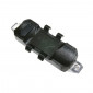 LIGHT SET ON BATTERY - ON HANDLEBAR+SEATPOST+STAYS - 5 LEDS 2 FUNCTIONS (RECHARGABLE ON USB) BLACK 3700948091746