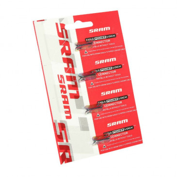 CONNECTEUR DE CHAINE VELO 12V. SRAM EAGLE OIL (ATTACHE RAPIDE) (BLISTER DE 4) 0710845791048