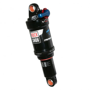 SHOCK ABSORBER FOR MTB - ROCKSHOX MONARCH RL ADJUSTABLE/LOCKOUT 165mm x 38mm - EXTERNAL REBOUND, COMPRESSION 2 POSITIONS