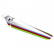 GARDE BOUE ROUTE/VTT CLIPSABLE AR VELOX COLORI BLANC CHAMPION DU MONDE CLIPSABLE SOUS LA SELLE (VENDU A L UNITE) 3660429761028