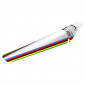 GARDE BOUE ROUTE/VTT CLIPSABLE AR VELOX COLORI BLANC CHAMPION DU MONDE CLIPSABLE SOUS LA SELLE (VENDU A L UNITE)