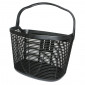 PANIER AVANT PLASTIQUE KLICKFIX LAMELLO 18L NOIR (39x28x28cm) - VENDU SANS FIXATION 