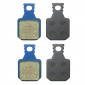 PLAQUETTE DE FREIN VTT MAGURA MT5 -MT7 - MT9 2014 (NEWTON ORGANIC) (VENDU PAR 2 PAIRES SUR CARTE) 3700948094143