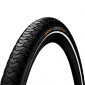 TYRE FOR URBAN BIKE - 24 X 1.75 CONTINENTAL CONTACT PLUS REFLEX BLACK-RIGID-(47-507) REINFORCED REFLECTIVE 5mm - E/BIKE APPROVED FOR 50KM/H