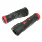 HAND GRIPS FOR MTB- NEWTON PROBIKE BLACK/RED L130mm WITH CHC LOCK (PAIR)