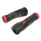 POIGNEE VTT NEWTON PROBIKE NOIR/ROUGE L130mm (PAIRE)