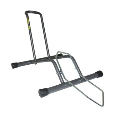 DISPLAY STAND FOR 1 BIKE STABILUS - ON FRONT OR REAR WHEEL - COMPATIBLE 26"-27.5"-29"-700C- BLACK 8013271234083